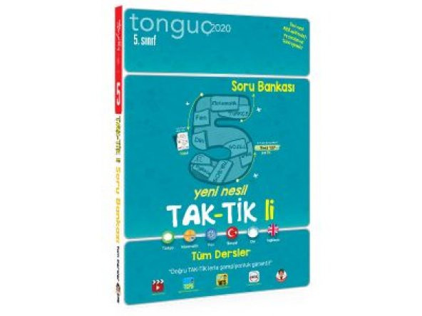 Tonguç 5.Sınıf Tüm Dersler Tak-Tikli Soru Bankası