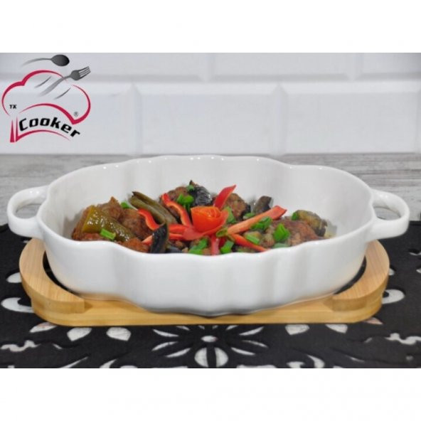 COOKER BAMBU STANDLI PORSELEN FIRIN KABI 36 CM CKR2465