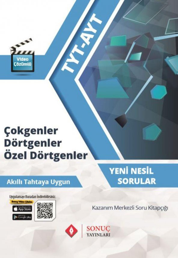 Sonuç Yayınları Tyt Ayt Çokgenler Dörtgenler Özel Dörtgenler 2023