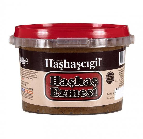 Haşhaşcıgil Haşhaş Ezmesi 420 gr