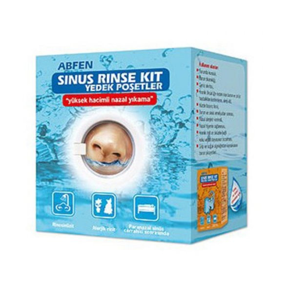 Abfen Sinus Rinse Kit Yedek Poşetler 50 Adet - 1