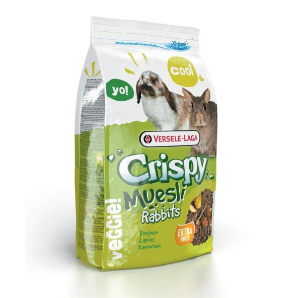 Verselelaga Crispy Muesli Rabbit 1 kg. Skt:03/2026 Tavşan  İçin Karışık Yem