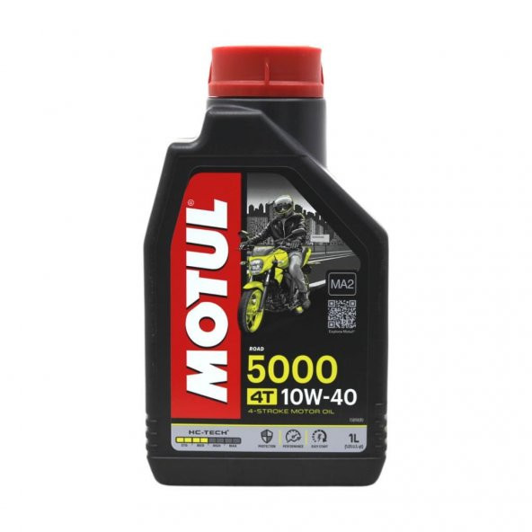 Motul 5000 10W-40 4T 1 Lt 4 Zamanlı Motosiklet Motor Yağı