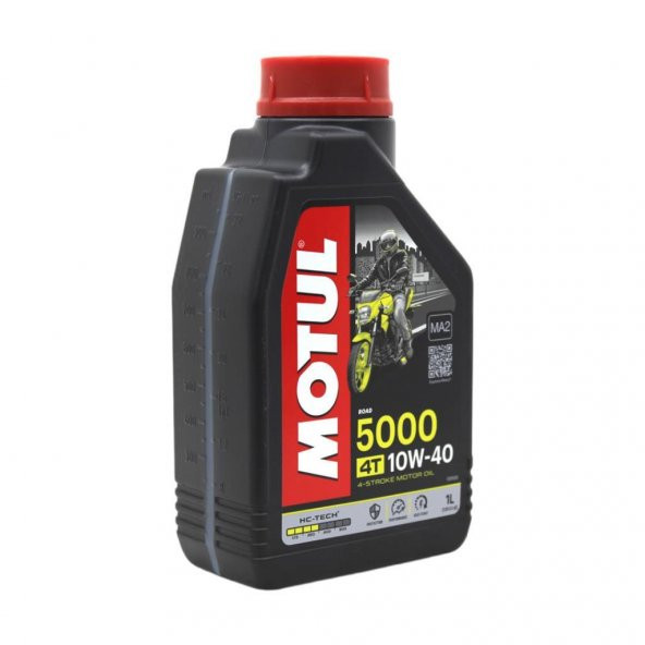 Motul 5000 10W-40 4T 1 Lt 4 Zamanlı Motosiklet Motor Yağı - Resim 2