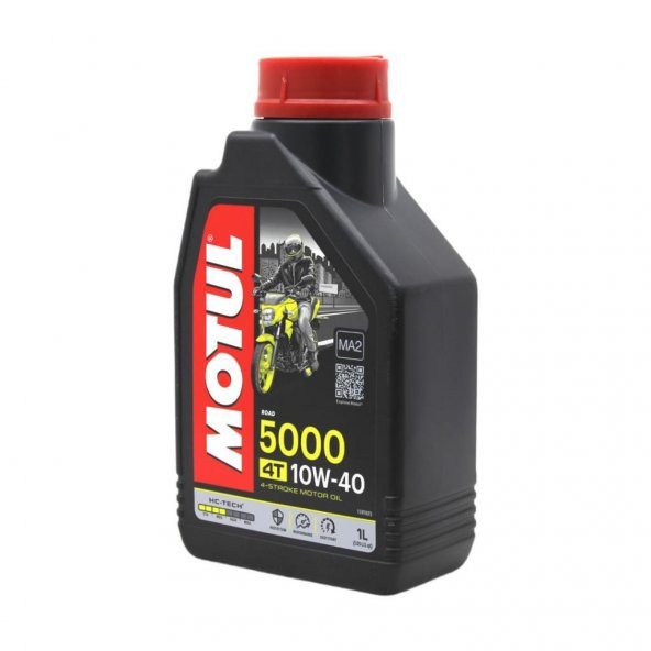 Motul 5000 10W-40 4T 1 Lt 4 Zamanlı Motosiklet Motor Yağı (4 Adet) - Resim 3