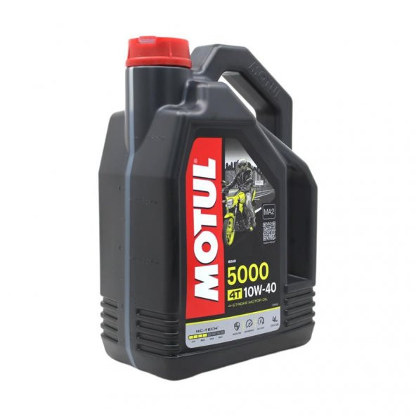 Motul 5000 10W-40 4T 4 Lt 4 Zamanlı Motosiklet Motor Yağı (4 Adet) - 2