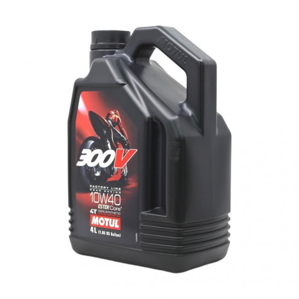 Motul 300V FL 10W-40 4T 4 Lt 4 Zamanlı Motosiklet Motor Yağı (4 Adet) - Resim 3