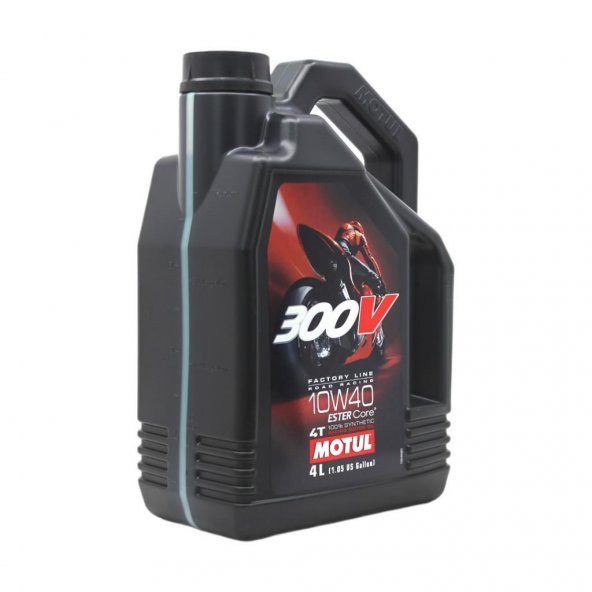 Motul 300V FL 10W-40 4T 4 Lt 4 Zamanlı Motosiklet Motor Yağı - Resim 2