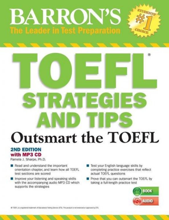 TOEFL Strategies and Tips with MP3 CDs 2e Barron's