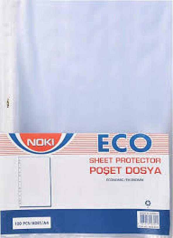 Noki Eco Poşet Dosya 100 lü Paket