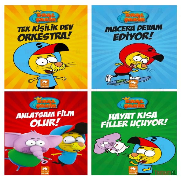 KRAL ŞAKİR 1 2 3 4 SET 4 KİTAP - 2