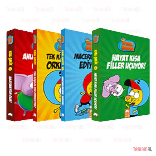 KRAL ŞAKİR 1 2 3 4 SET 4 KİTAP - 4