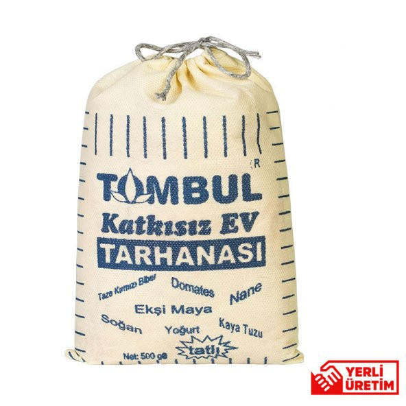 Tombul Katkısız Ev Tarhanası Tatlı