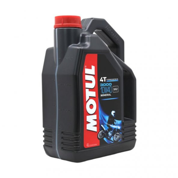 Motul 3000 10W-40 4T 4 Lt 4 Zamanlı Motosiklet Motor Yağı (4 Adet) - 2