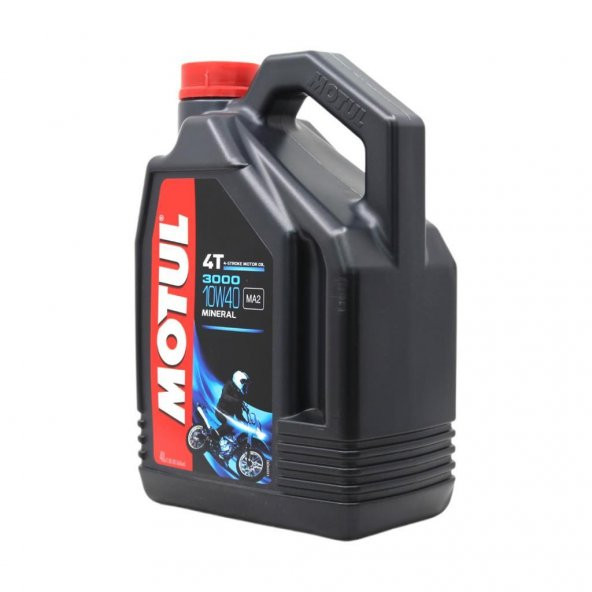 Motul 3000 10W-40 4T 4 Lt 4 Zamanlı Motosiklet Motor Yağı (2 Adet) - 3
