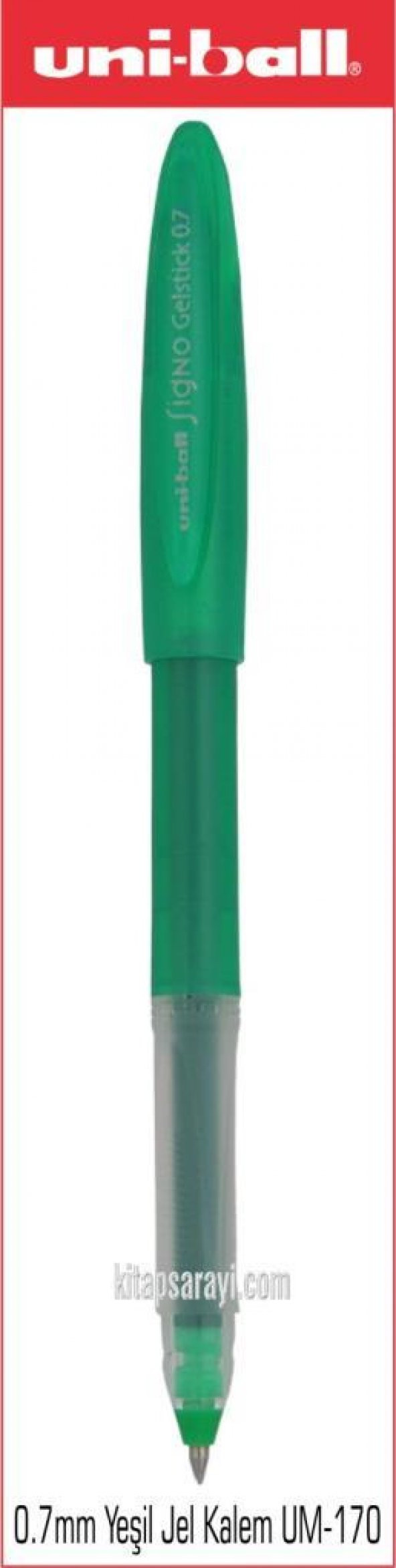 Uniball Signo GELSTICK 0.7 mm Yeşil Jel Kalem UM-170