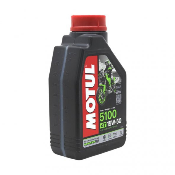 Motul 5100 15W-50 4T 1 Lt 4 Zamanlı Motosiklet Motor Yağı - 2