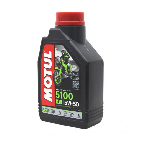 Motul 5100 15W-50 4T 1 Lt 4 Zamanlı Motosiklet Motor Yağı - 3
