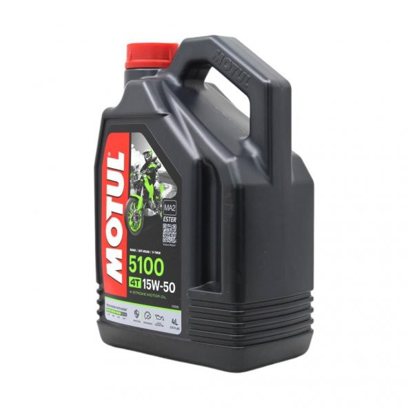 Motul 5100 15W-50 4T 4 Lt 4 Zamanlı Motosiklet Motor Yağı - 3