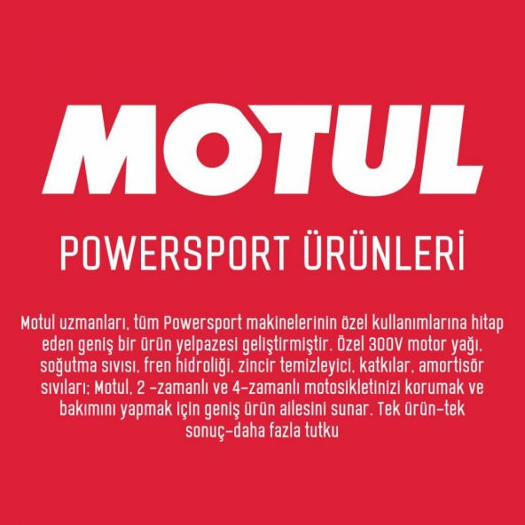 Motul 7100 4T 10W-50 1 Lt 4 Zamanlı Motosiklet Motor Yağı (2 Adet) - 5