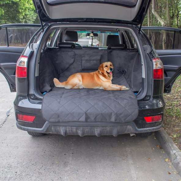 Araç Bagaj Kedi Köpek Örtüsü Kılıfı Şilte Araç İçi Kedi Yatağı