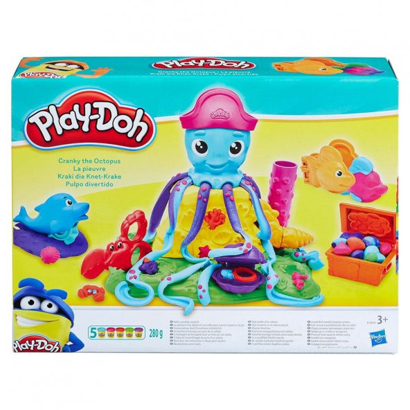 Play Doh Oyuncu Ahtapot