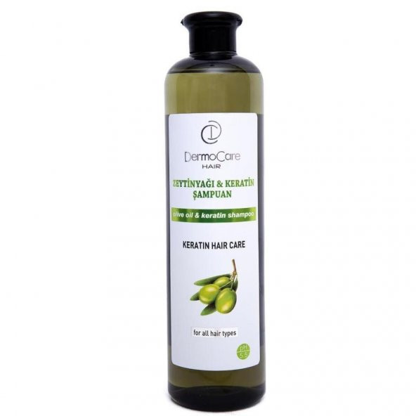 Dermocare Şampuan Olive Oil-Keratin 700Ml