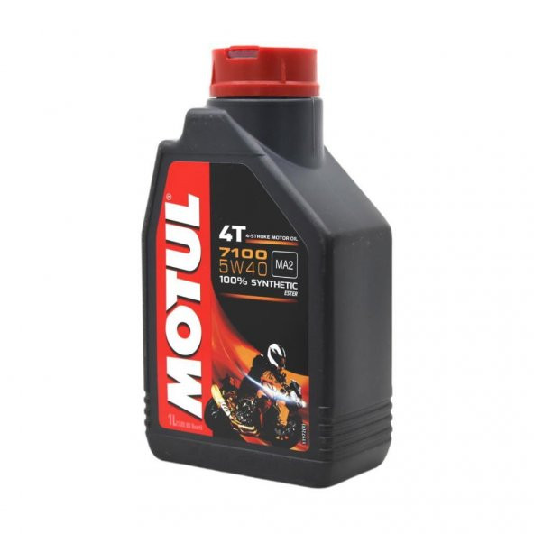 Motul 7100 4T 5W-40 1 Lt 4 Zamanlı Motosiklet Motor Yağı (2 Adet) - 3