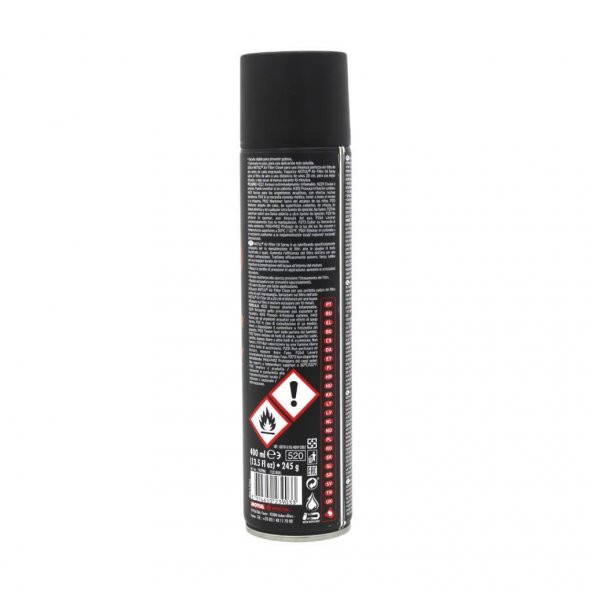 Motul A2 Air Filter Oil Spray 400 ML Hava Filtresi Temizleyici Sprey (6 Adet) - 2
