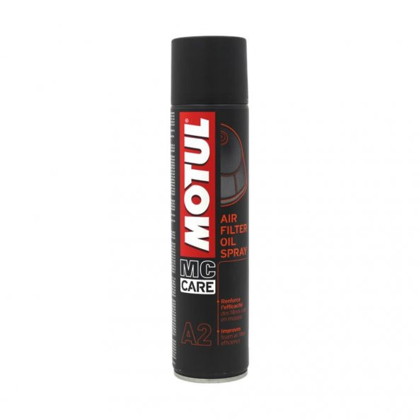 Motul A2 Air Filter Oil Spray 400 ML Hava Filtresi Temizleyici Sprey