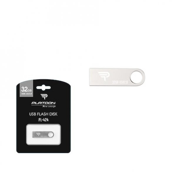 Platoon PL-424 Metal 32 GB USB Flash Bellek