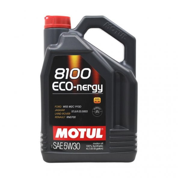 Motul 8100 Eco-nergy 5W-30 4 Lt Tam Sentetik Motor Yağı