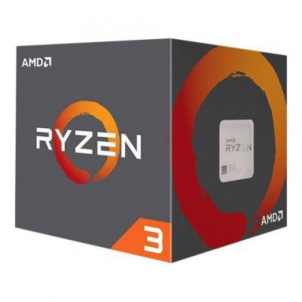 AMD Ryzen ™ 3 1200 3.1GHz (Turbo 3.4GHz) 8MB AM4 İşlemci (Wraith Stealth Soğutuculu)