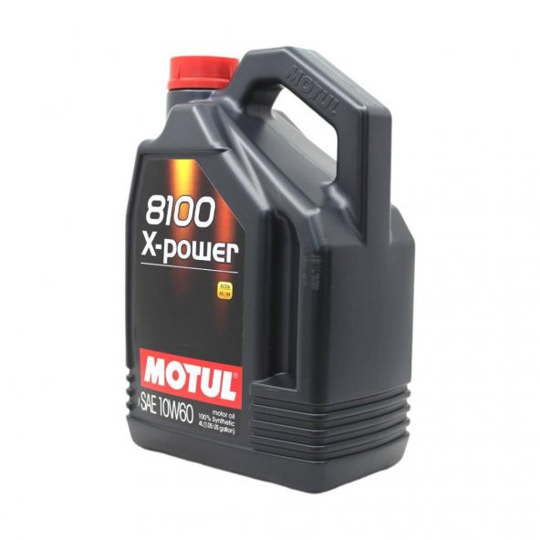 Motul 8100 X-Power 10W-60 4 Lt Tam Sentetik Motor Yağı - 3