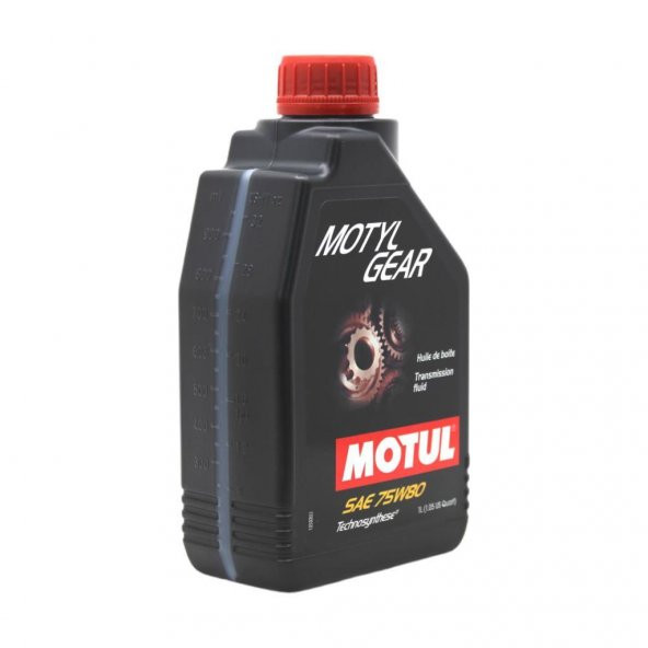 Motul MotylGear 75W-80 1 Lt Technosynthese Şanzıman Yağı - 2