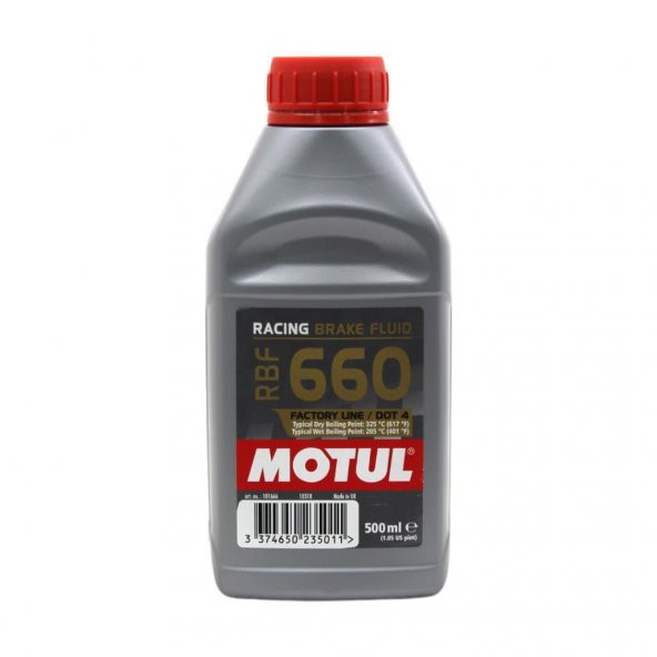 Motul RBF 660 FL Dot 4 500 ML Sentetik Fren Hidrolik Yağı - 1