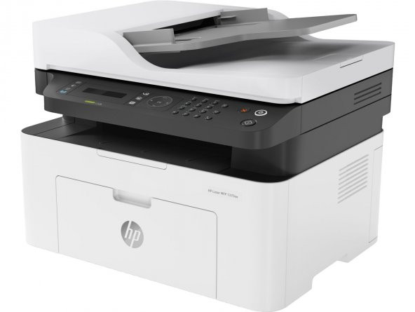 HP Laser MFP 137fnw Wi-Fi Faks '' Fotokopi '' Tarayıcı '' Lazer Yazıcı 4ZB84A