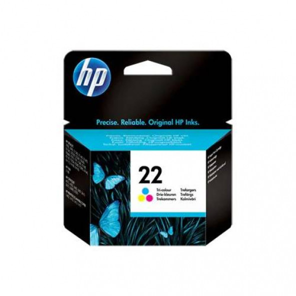 HP C9352AE (22) UC RENKLI MUREKKEP KARTUSU 165 SAYFA