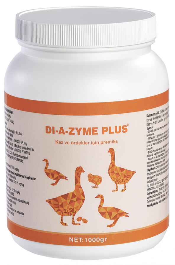 DİAZYME  PLUS KAZLAR İÇİN 1Kg