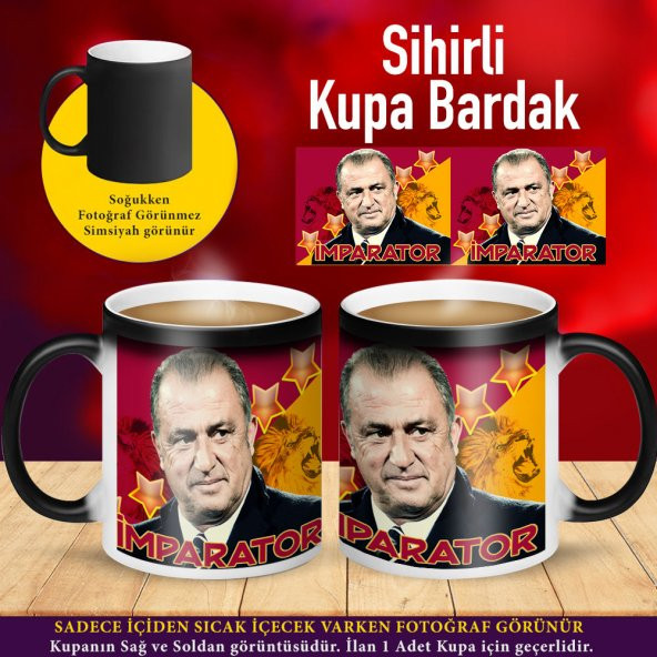 İmparator GalataSaray Sihirli Kupa Fincan Bardak - GS17S