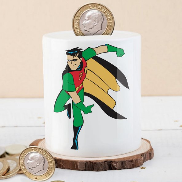 Batman Robin Kahraman Karakter Para Birikim Kumbarası-Robin9 - 1