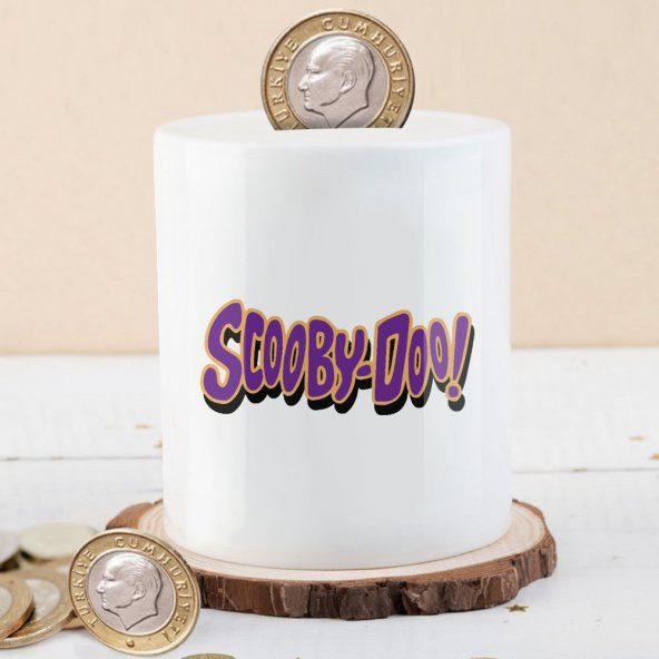 Scooby Doo Logo Para Birikim Kumbarası-scooblogo