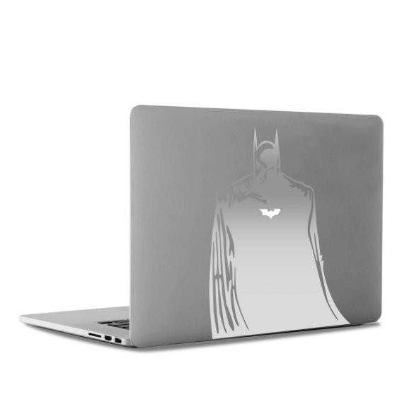Batman - Yarasa Adam Karakteri Apple Macbook, Pro Sticker Etiket Dekoratif - 4