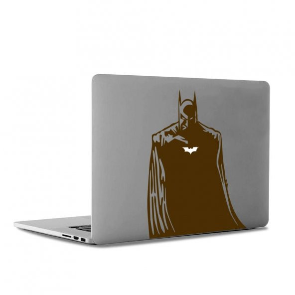 Batman - Yarasa Adam Karakteri Apple Macbook, Pro Sticker Etiket Dekoratif - 5