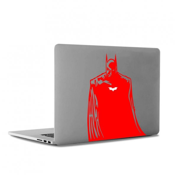 Batman - Yarasa Adam Karakteri Apple Macbook, Pro Sticker Etiket Dekoratif - 6