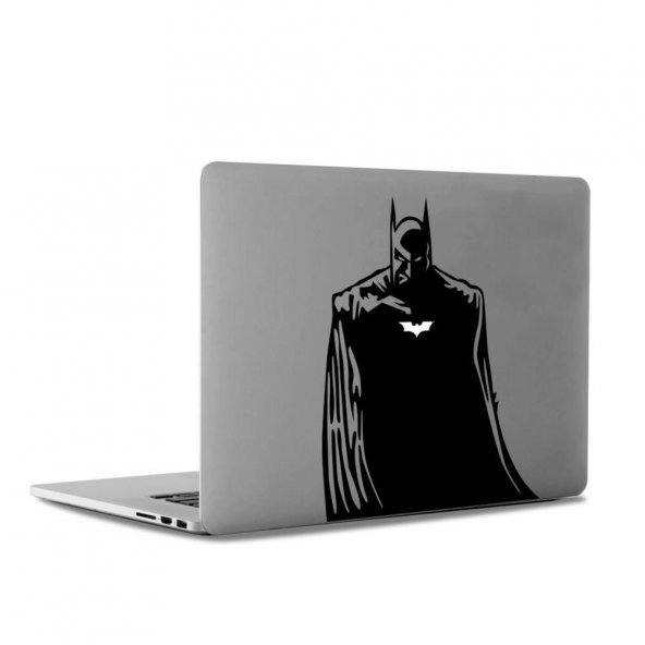 Batman - Yarasa Adam Karakteri Apple Macbook, Pro Sticker Etiket Dekoratif - 10