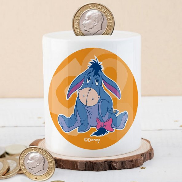 Winnie The Pooh Tatlı Eşek Eeyo Para Birikim Kumbarası-Eeyore005