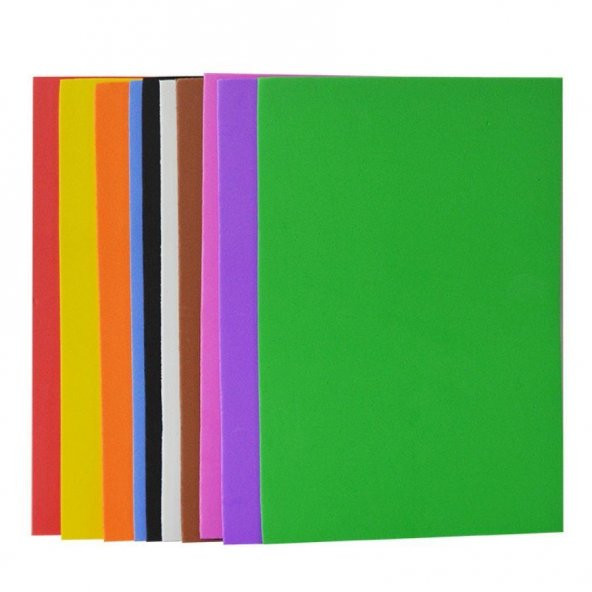 Eva Kağıdı A4 Sade Eva Kağıdı 10 Renk - Resim 2