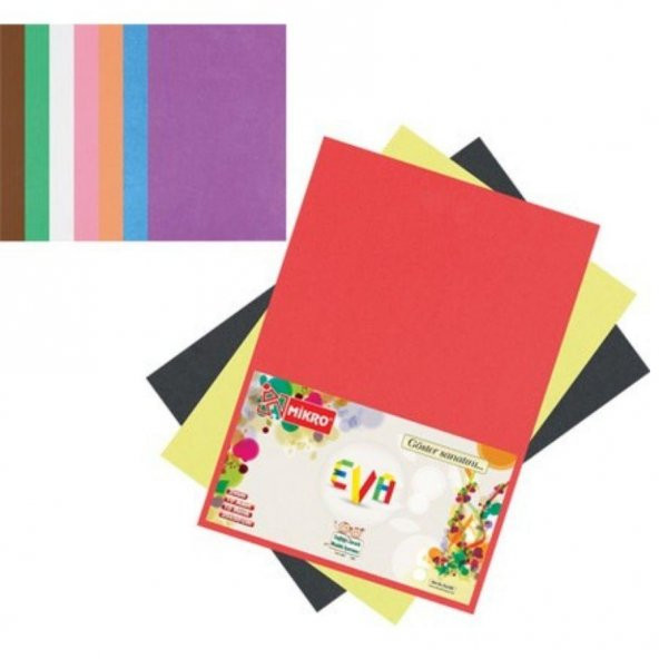 Eva Kağıdı A4 Sade Eva Kağıdı 10 Renk - Resim 3