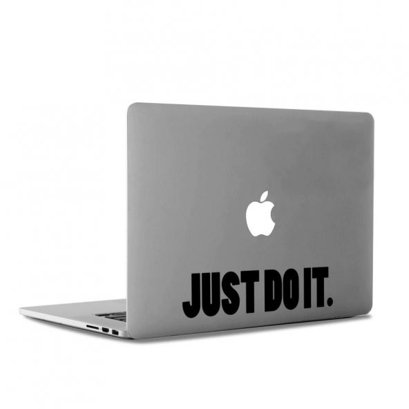 Just Do it. Slogan Dizüstü Laptop, Macbook, ipad Apple, Sticker, Etiket, Çıkartma - 10